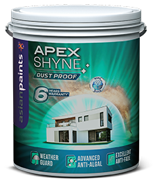 Asian Paints Apex Shyne Dust Proof Exterior Paint