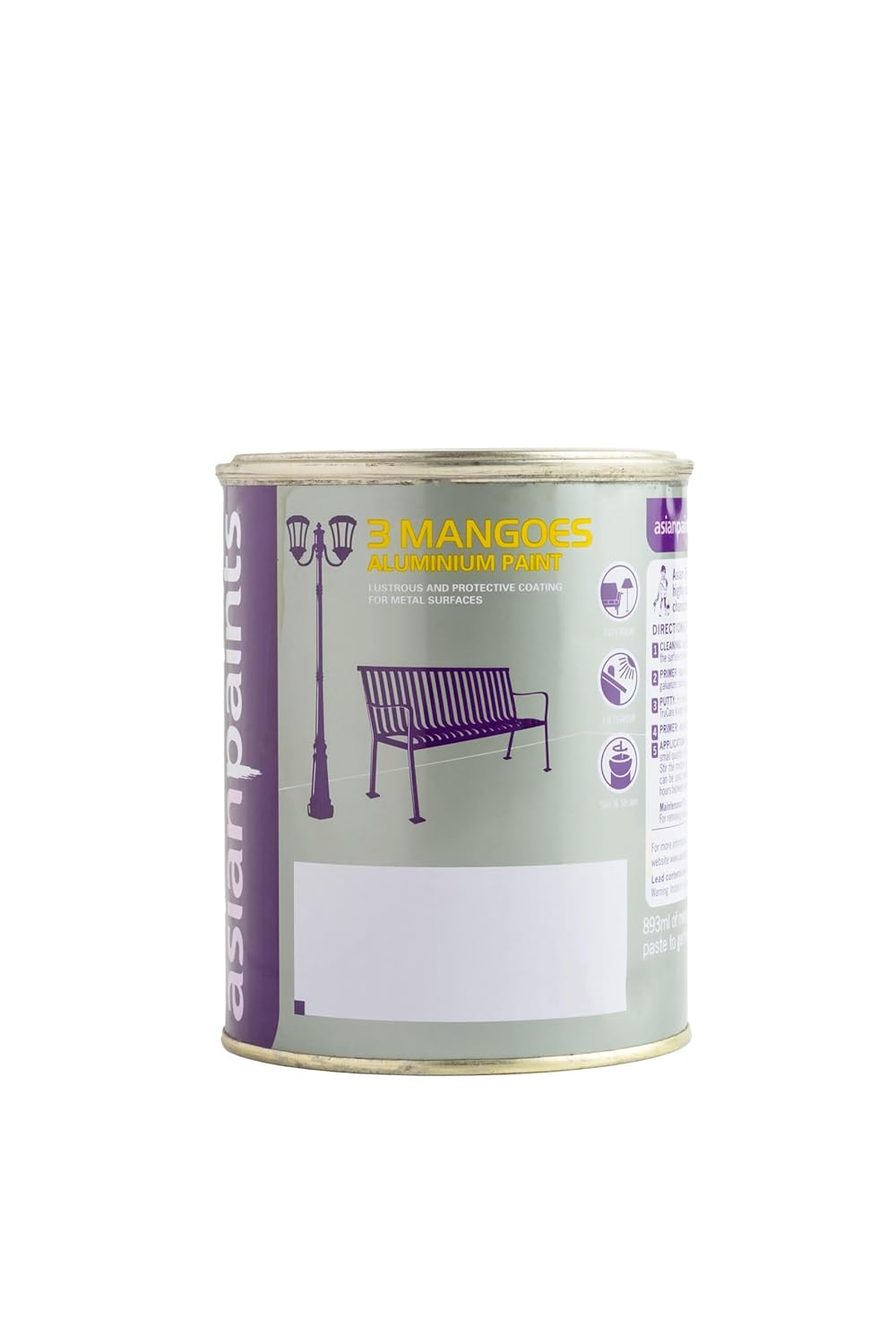 Asin Paints 3 Mangoes Aluminium Paint